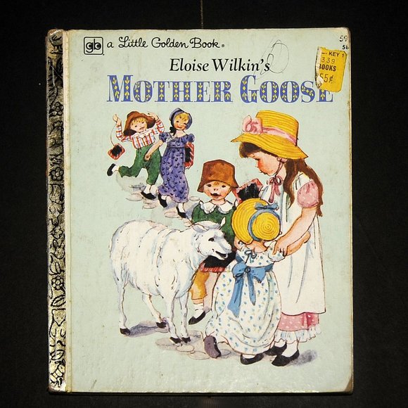 VTG Little Golden Books Lot of 4 Learning Teaching Counting Mother Goose 70s 90s - Picture 4 of 7